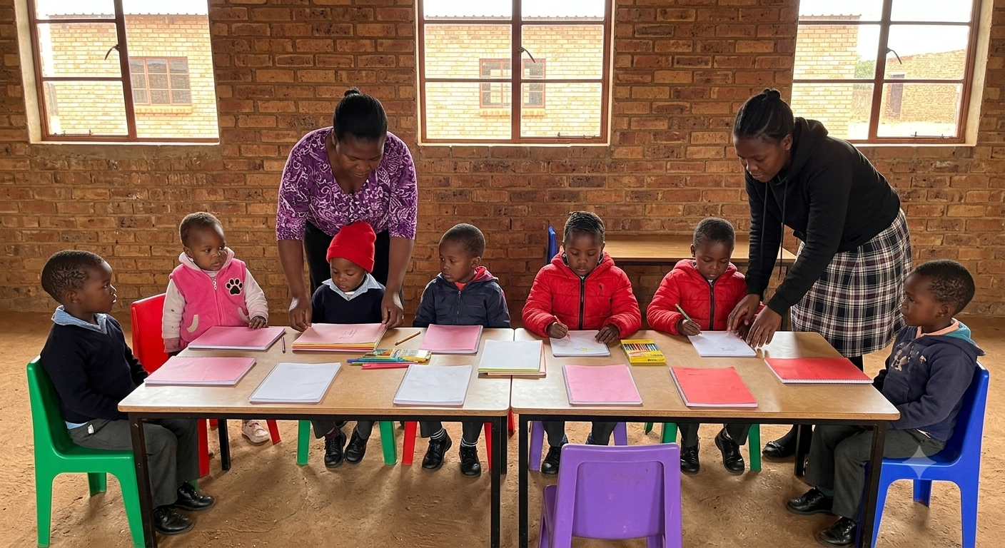 Christian Faith Academy students learning